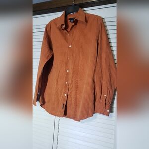 J. Ferrar Mens Modern Fit Button Up Medium